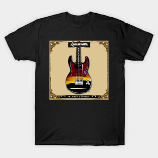 Vintage 80s Rock and Roll Guitar Album Cover T-Shirt